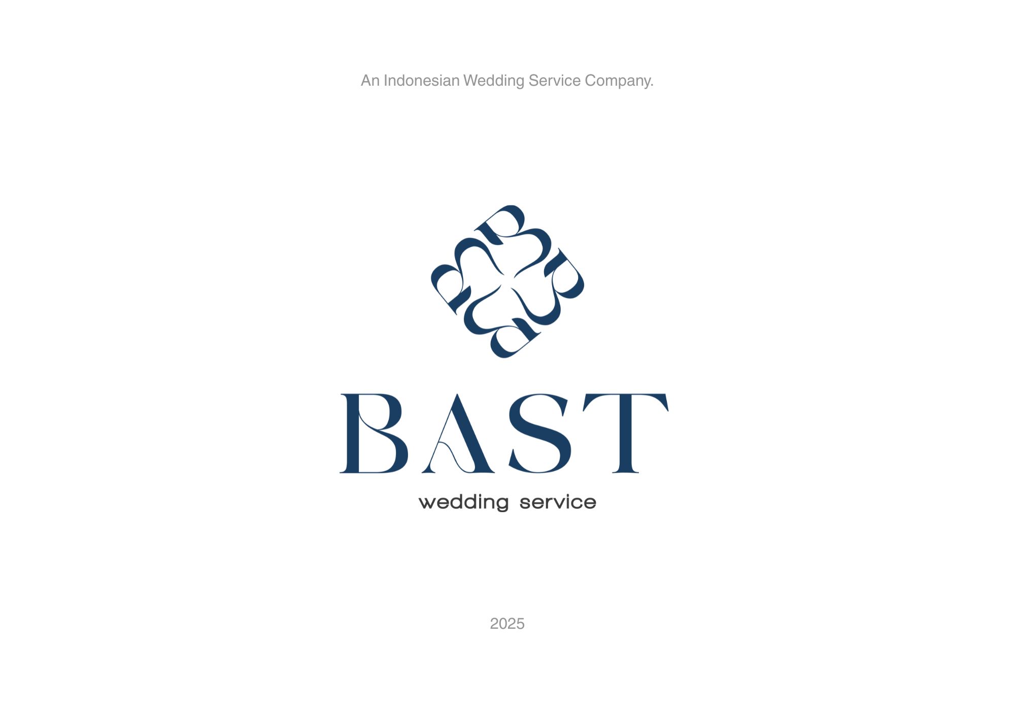 Desain Monogram BAST Wedding Service — Premium Wedding Organizer oleh Muhammad Rizky Liosanda